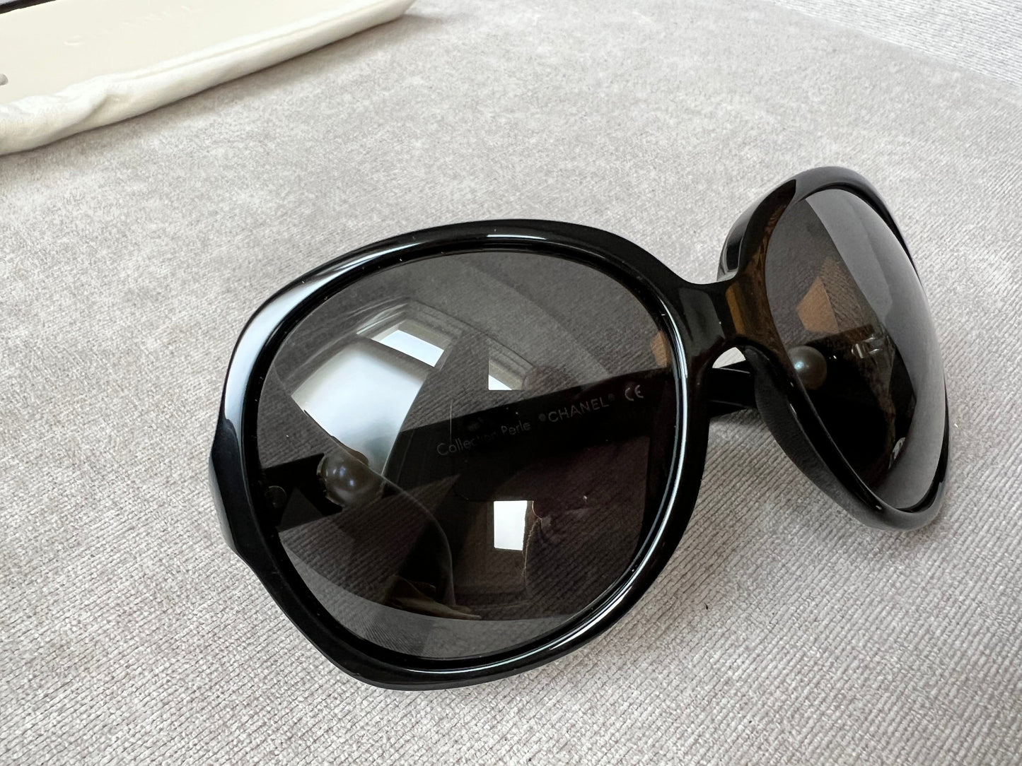 Chanel Black Pearl Sunglasses