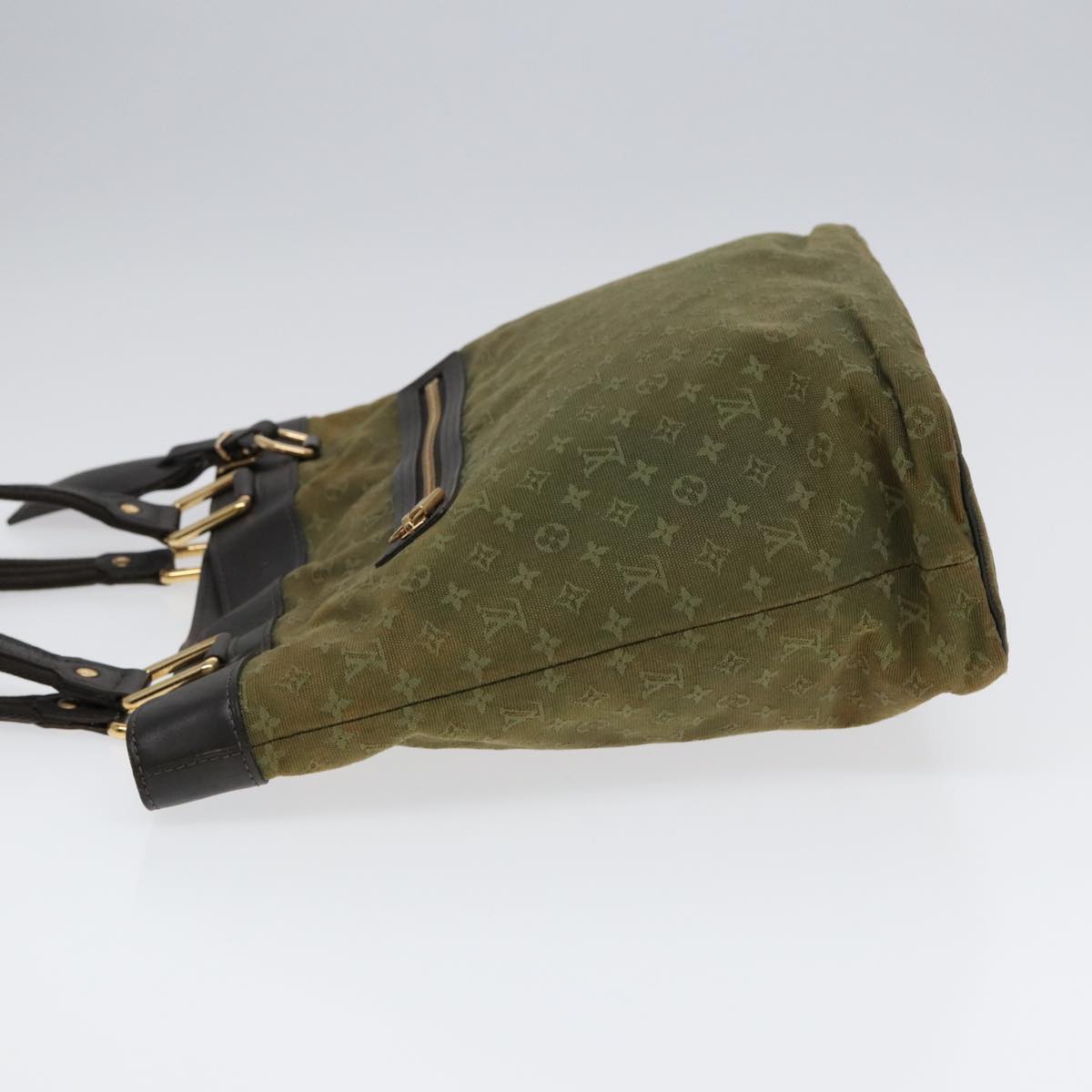 LOUIS VUITTON Monogram Mini Lucille GM Tote Bag TST Khaki M92681 LV Auth 88349