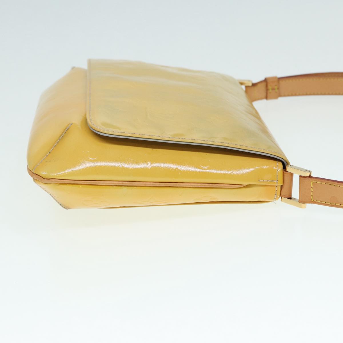 LOUIS VUITTON Monogram Vernis Thompson Street Bag Gris M91008 LV Auth 88637