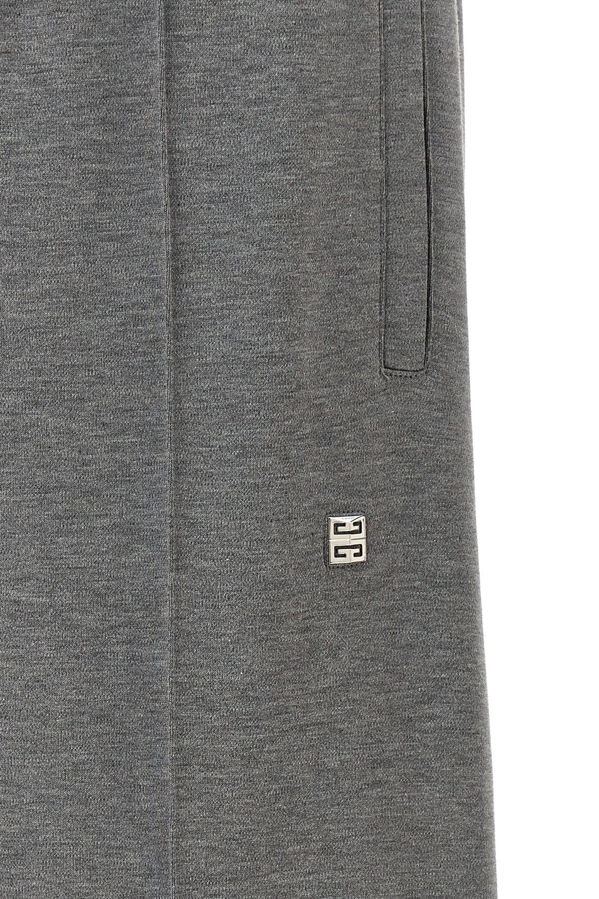Givenchy Men Metallic Logo Joggers