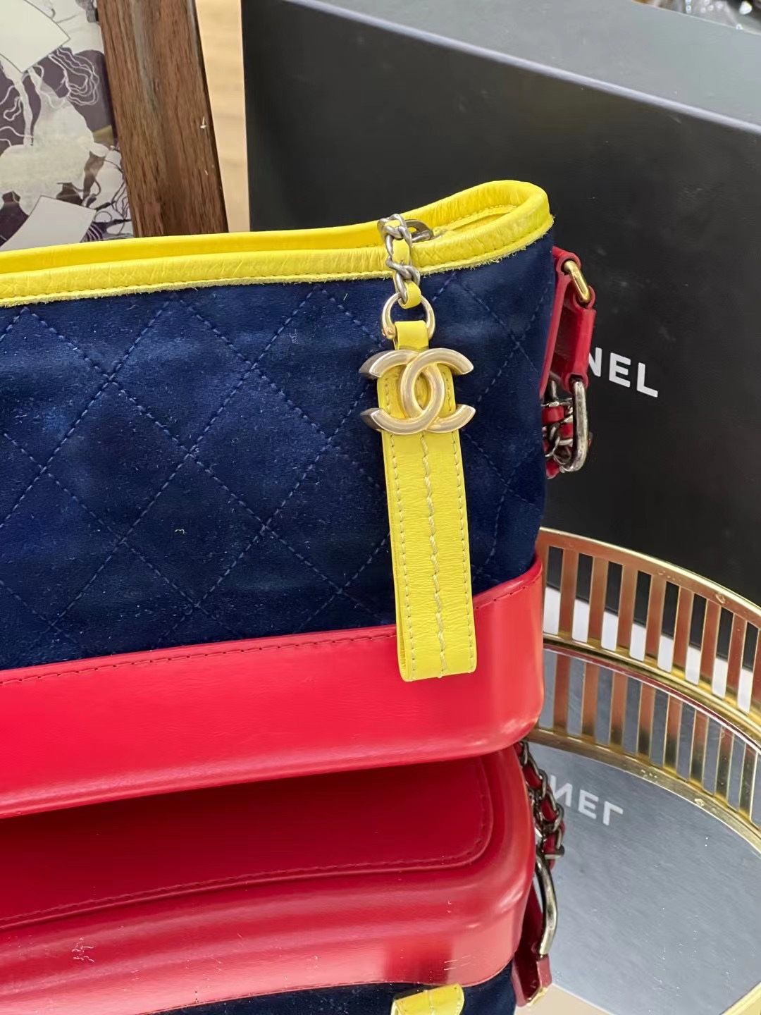 Chanel Gabrielle Bag Small Multicolor 01666