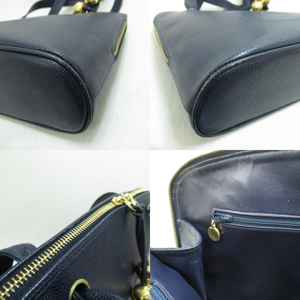 CHANEL SHOULDER TORT BAG TORT BAG TORT BAG Caviar SKIN LADY SCHOOL TORT