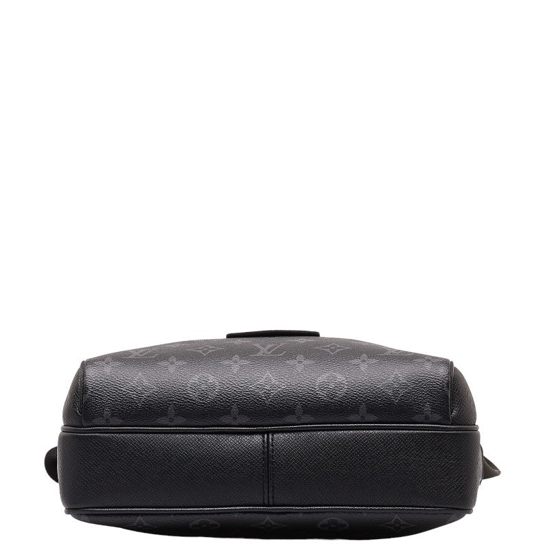 Louis Vuitton Monogram Eclipse Outdoor Messenger PM Shoulder Bag M30233 Noir Black PVC Leather Louis Vuitton