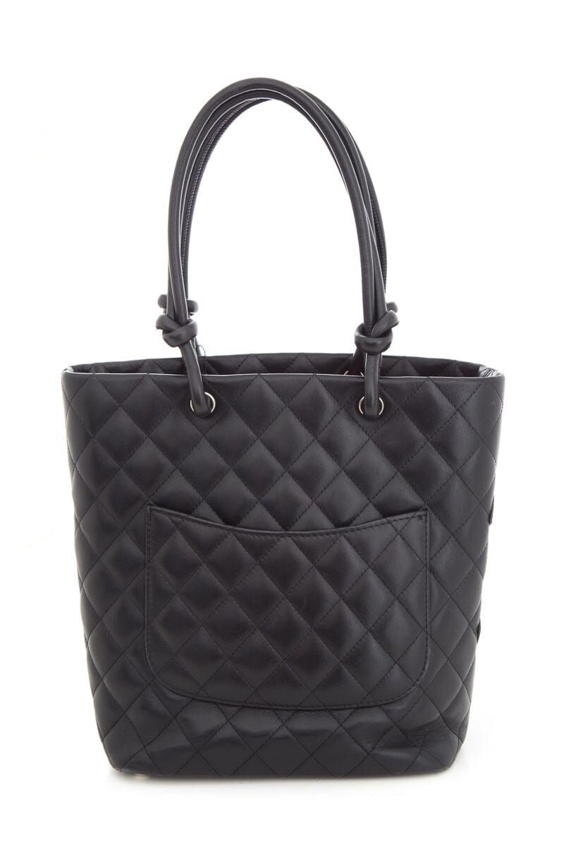 Chanel 2005/06 Black Ligne Cambon Quilted Handbag