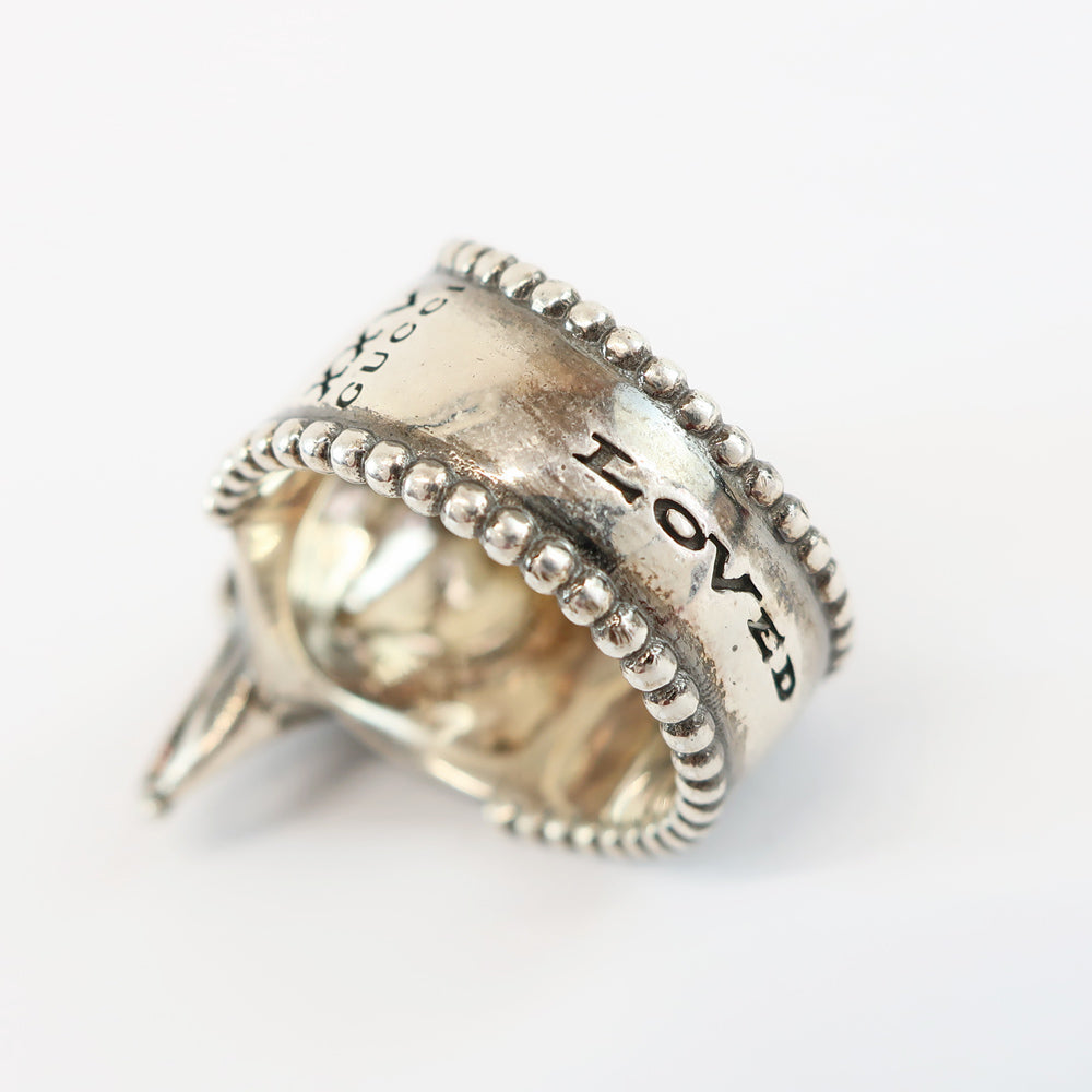 Gucci Anger Forest Eagle Head Ring About 19-20 Anger Forest #20 Silver About 21.1g Ring Anger Bird AG925 Accessories Weda