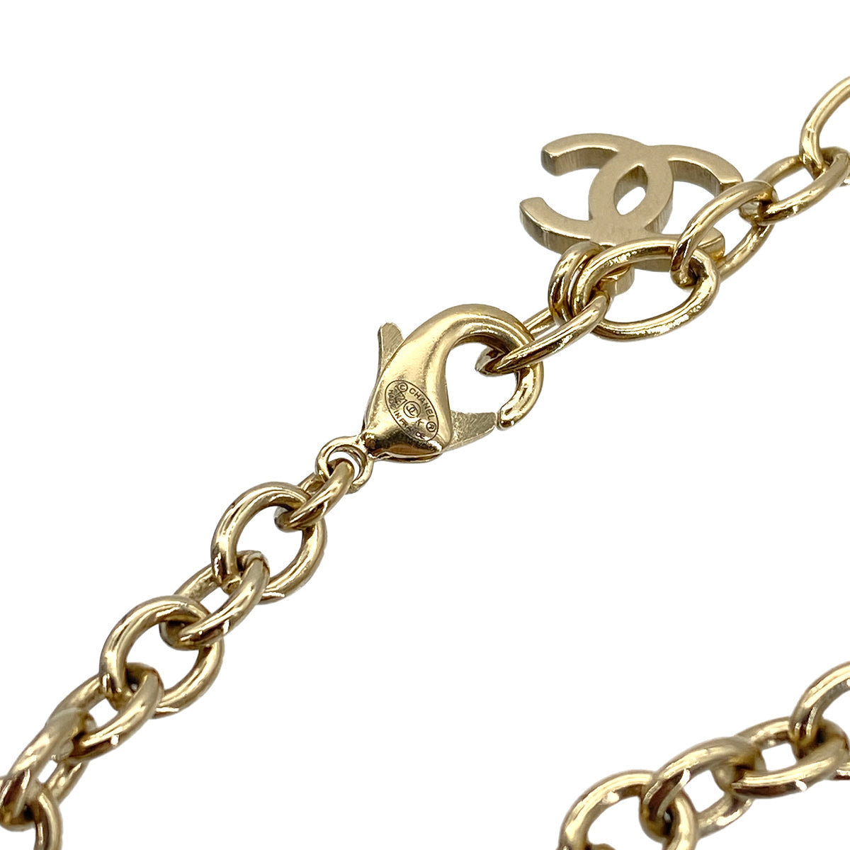 CHANEL LONG NECKLACE COCOMARK RHINESTONE ACCESSORY F21K 90269685