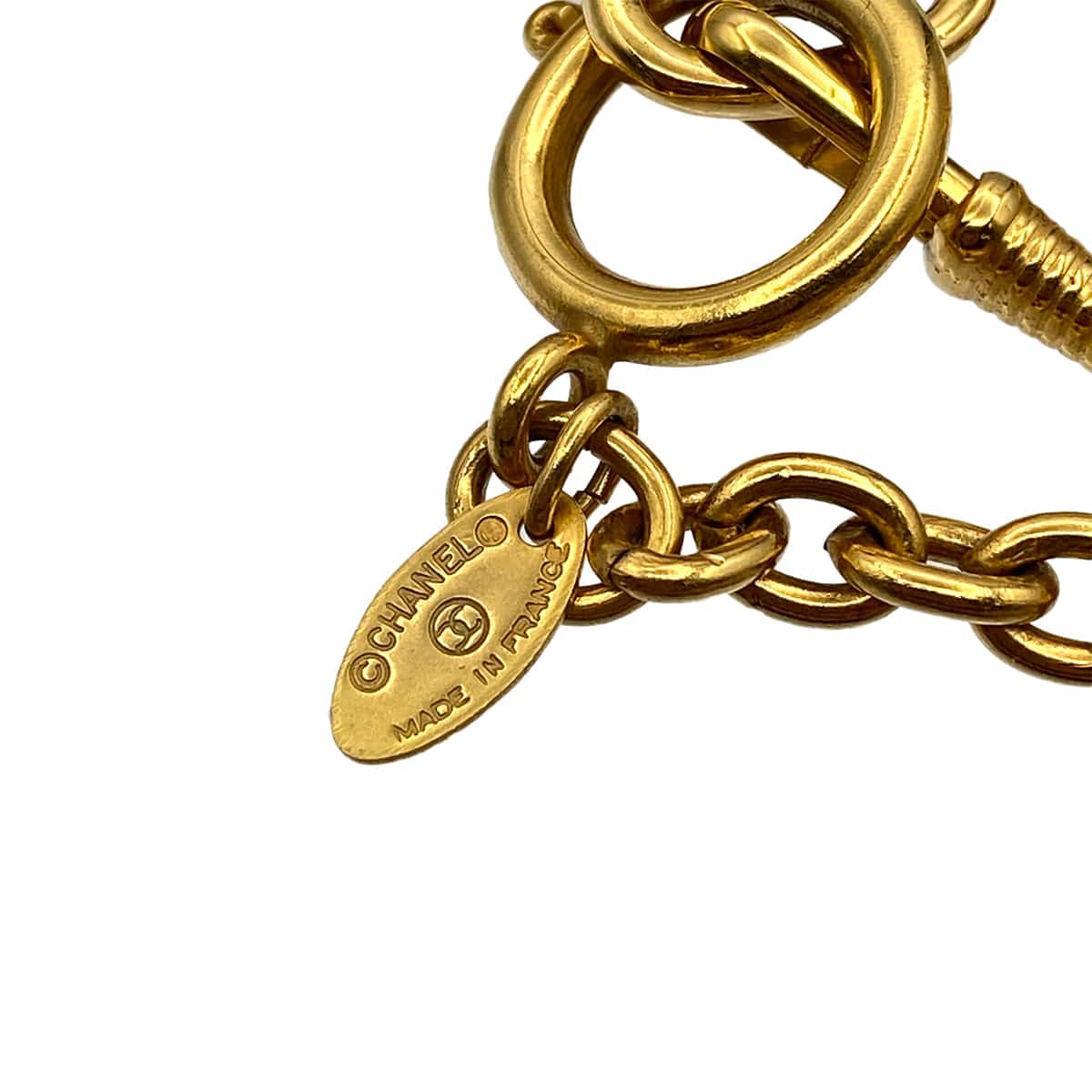 CHANEL VINTAGE NECKLACE COCOMARK LOUPE ACCESSORY 90271302