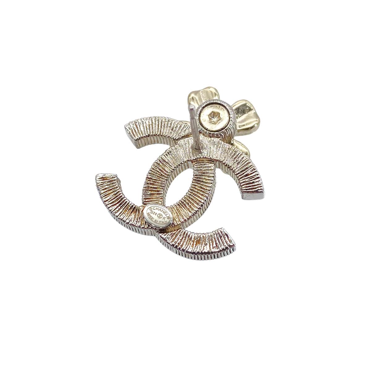 CHANEL EARRINGS COCOMARK RHINESTONE ACCESSORY B24K 90272357