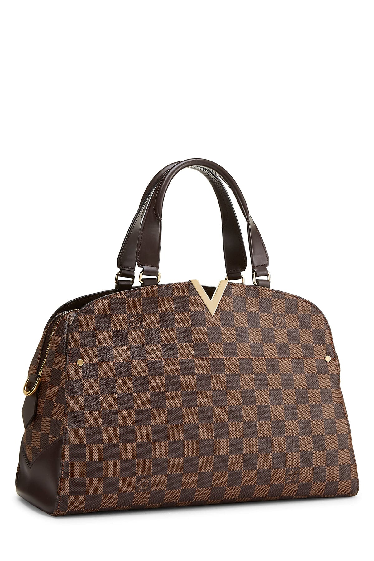 Louis Vuitton, Damier Ebene Kensington Bowling, Brown