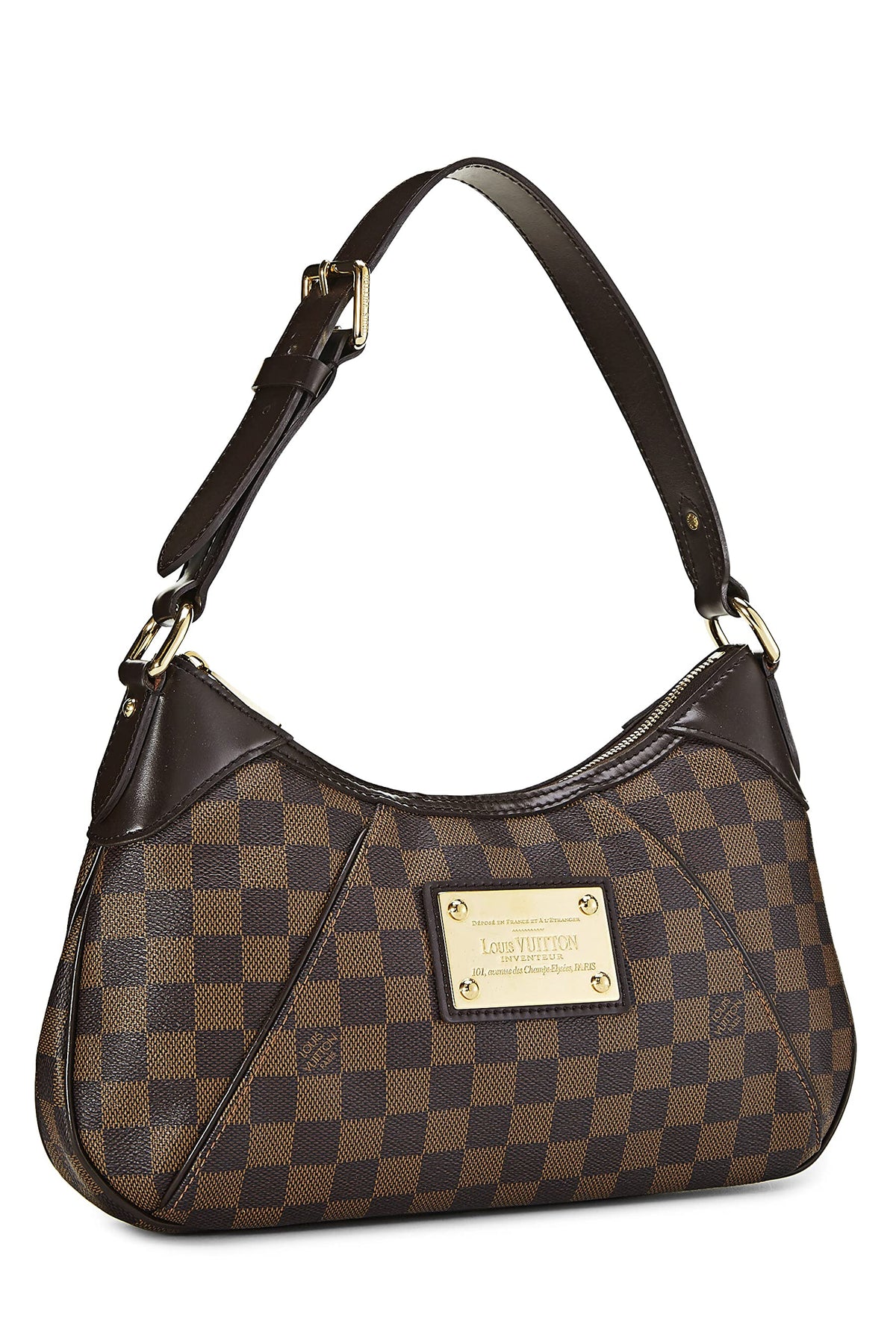 Louis Vuitton, Damier Ebene Thames PM, Brown