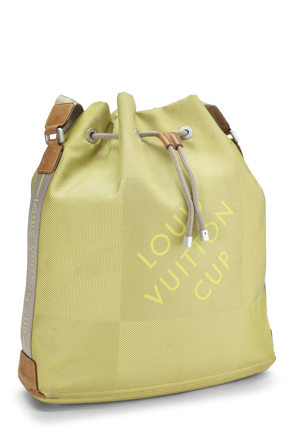 Louis Vuitton, Yellow Damier Geant LV Cup Volunteer, Yellow