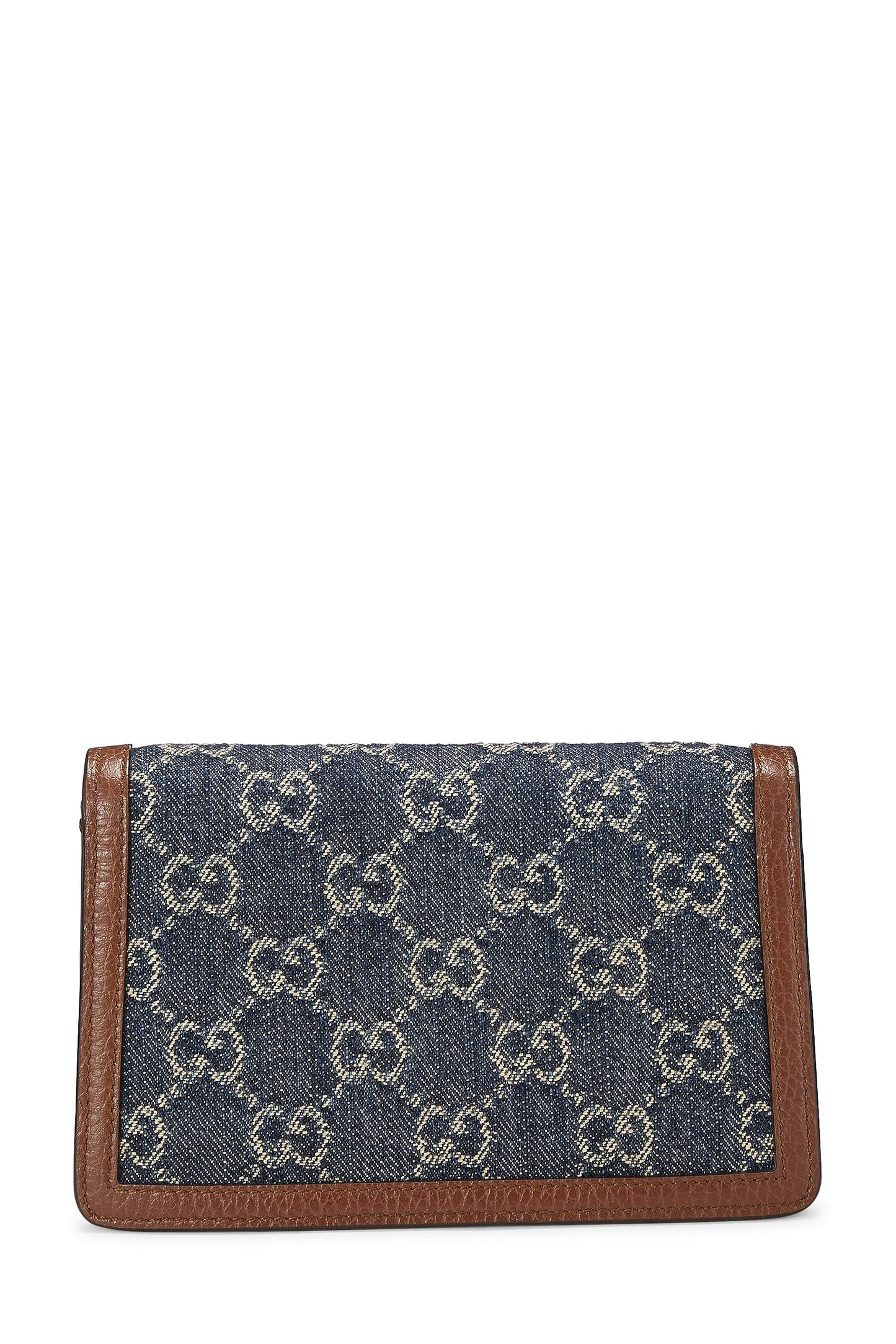 Gucci, Blue GG Denim Dionysus Shoulder Bag Mini, Blue