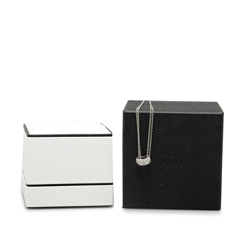 Chanel CocoCrash Matrasse K18WG White G Necklace Chanel