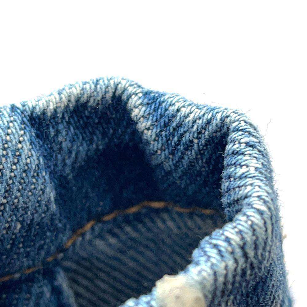 CHANEL Denim Jacket Size 38 Blue P75259 Cotton100%