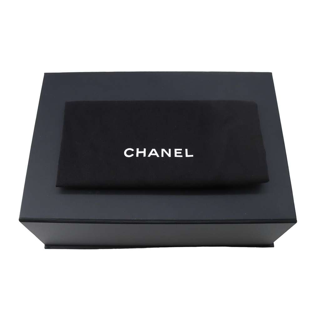 CHANEL Mini Materasse Chain Shoulder Pink/Black A69900 Lambskin