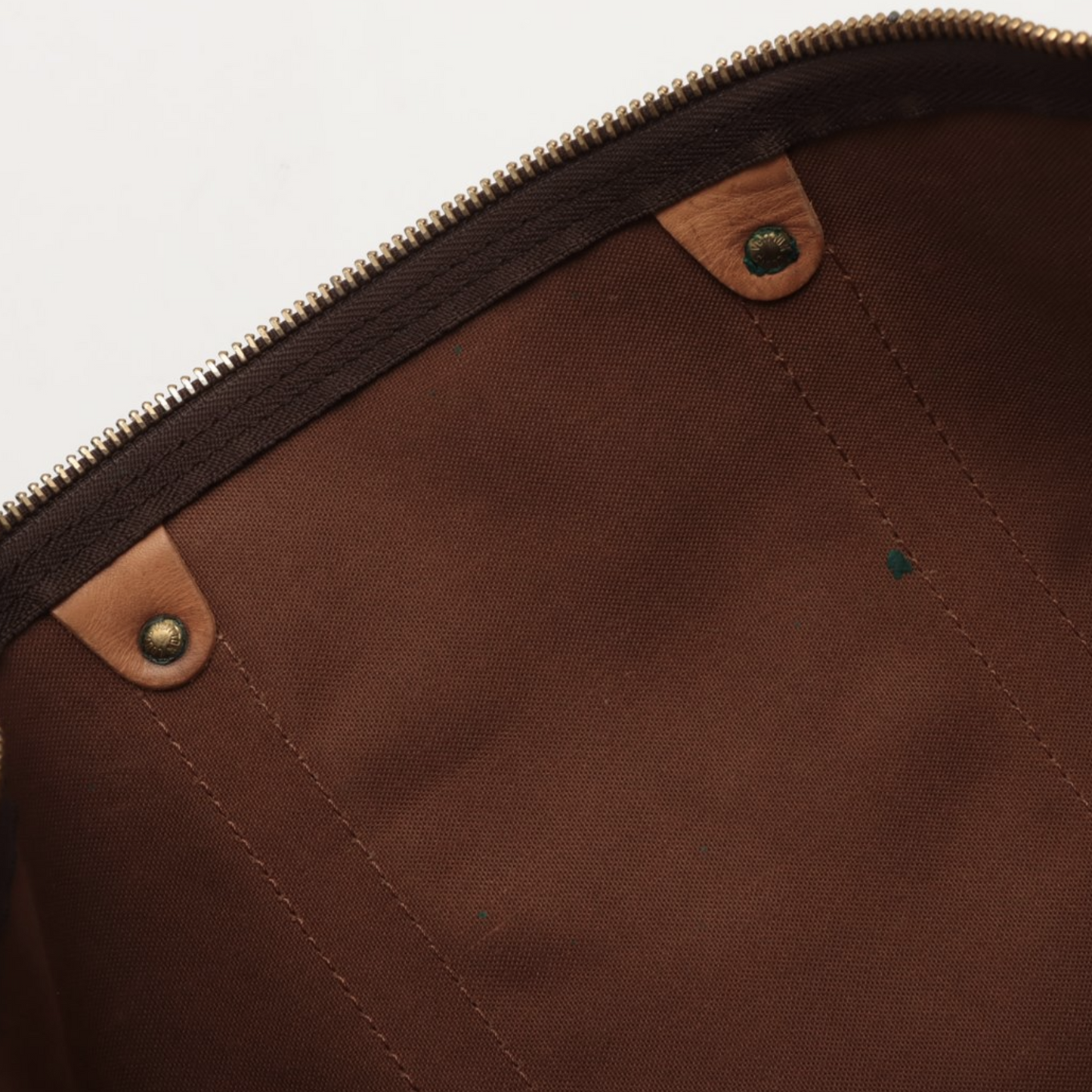 Louis Vuitton Brown Canvas Keepall Bandoulière 55 handbag bag