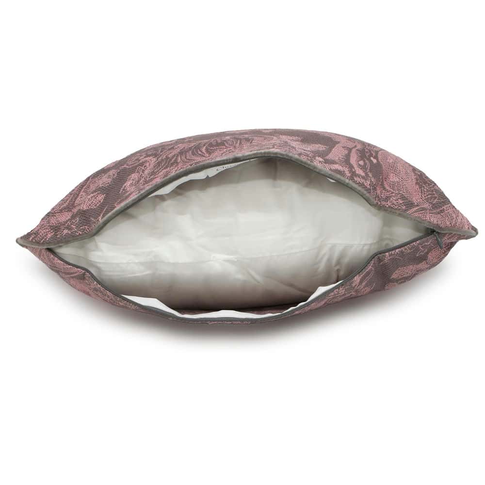 Dior Square Toile de Jouy Cushion Pink HYP02PPO1U Polyester 70% Cotton 25% Polyethylene 5%