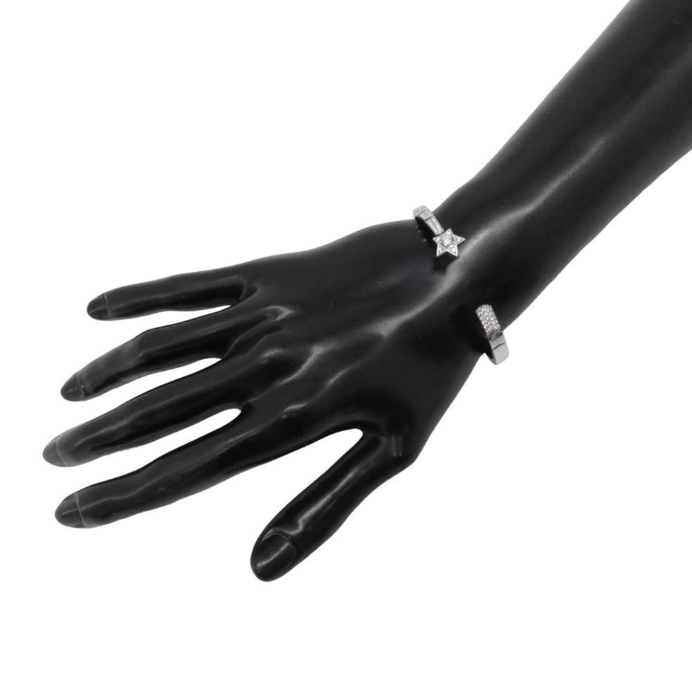 CHANEL Comet Collection Bracelet Size S J11491 18K White Gold