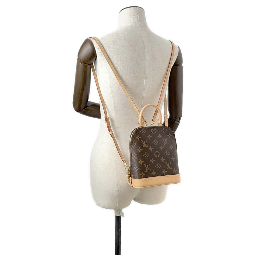 Louis Vuitton Alma・Backpack Red M47132 Monogram