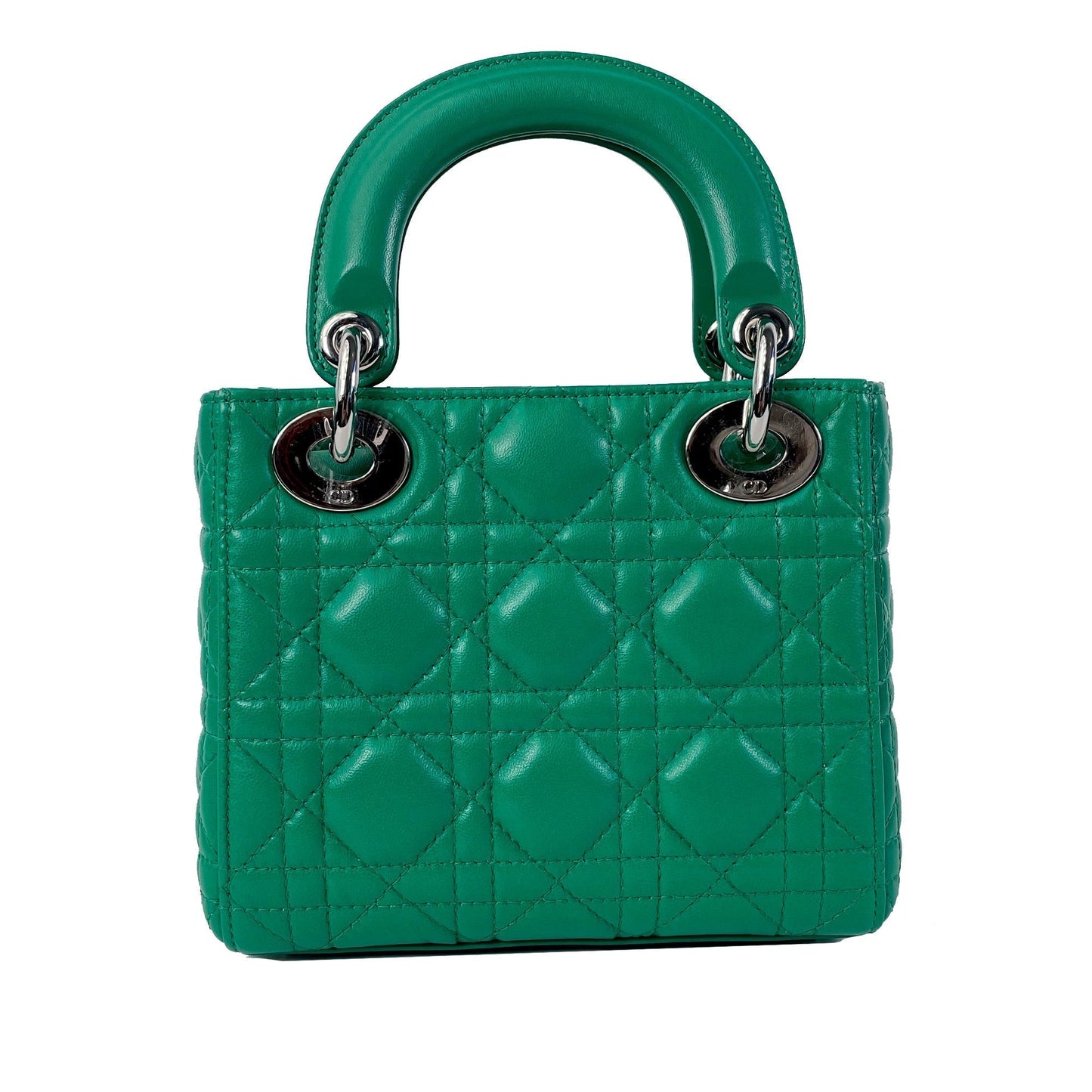 DIORMini Lambskin Cannage Lady Satchel