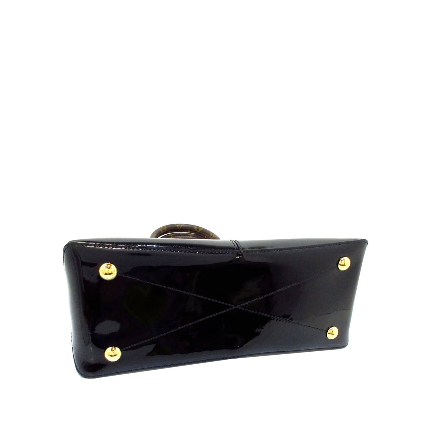 Louis Vuitton Miroir Handbag Black Vernis