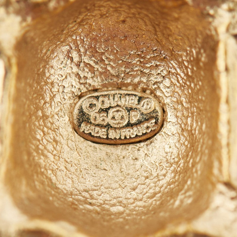 Chanel Cocomark Ribbon Turtle Turtle Motif Gold Multicolor Mecca Chanel