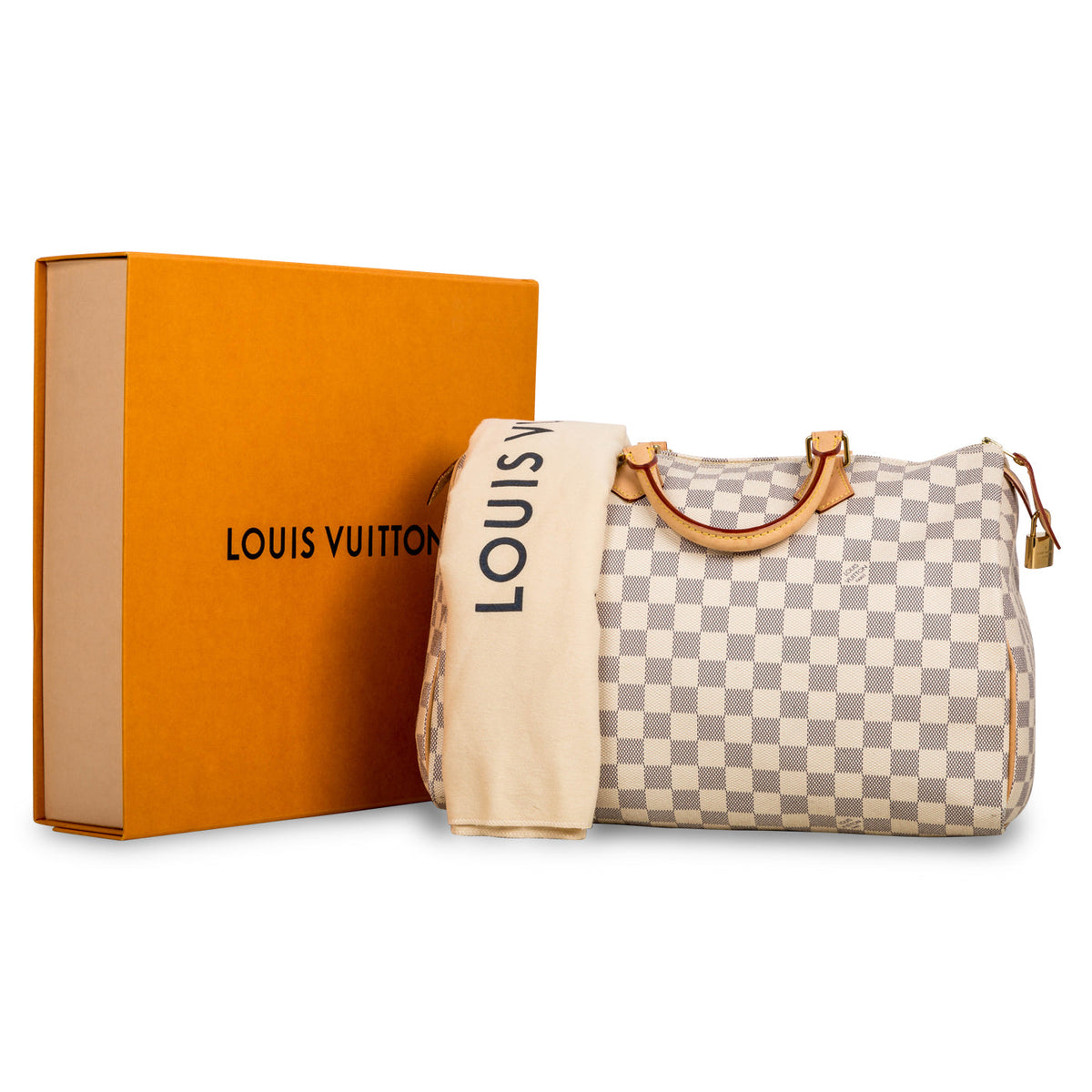 Speedy 35 - Damier Azur