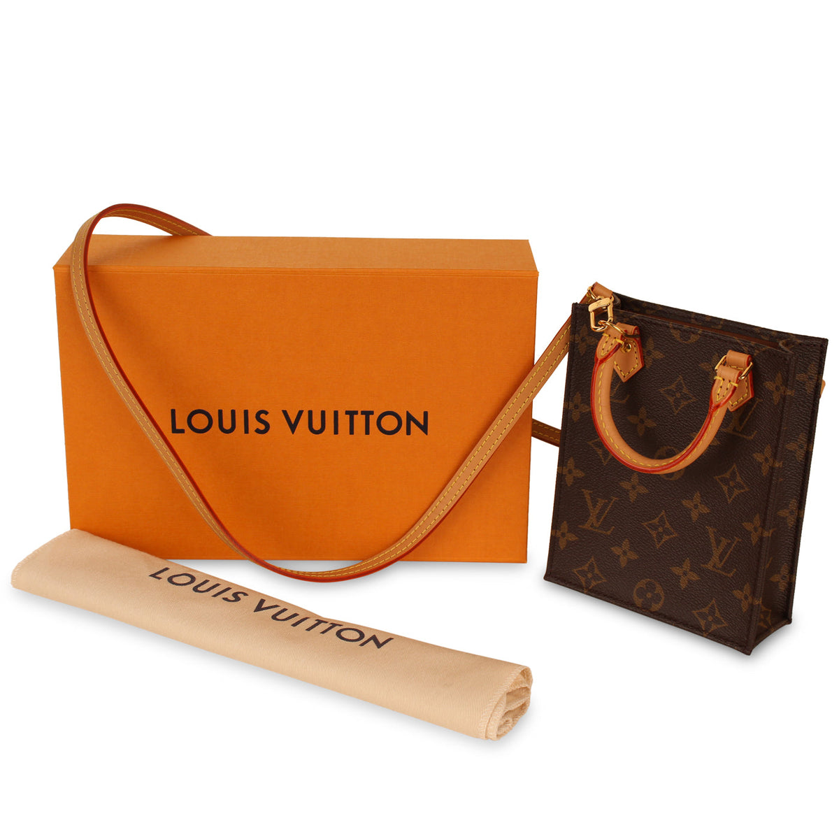 Petit Sac Plat - Monogram Canvas