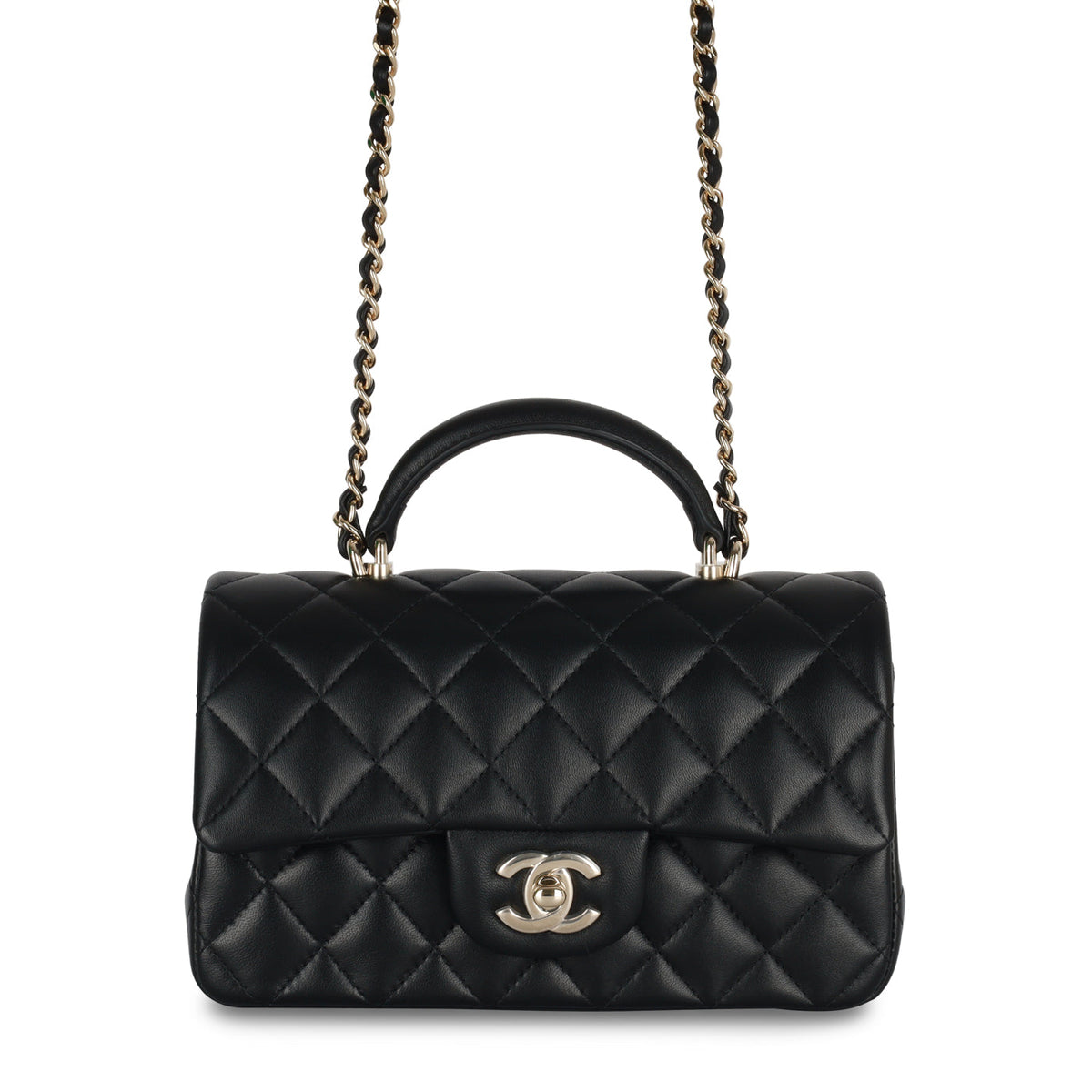 Classic Flap Bag - Mini Rectangular Top Handle