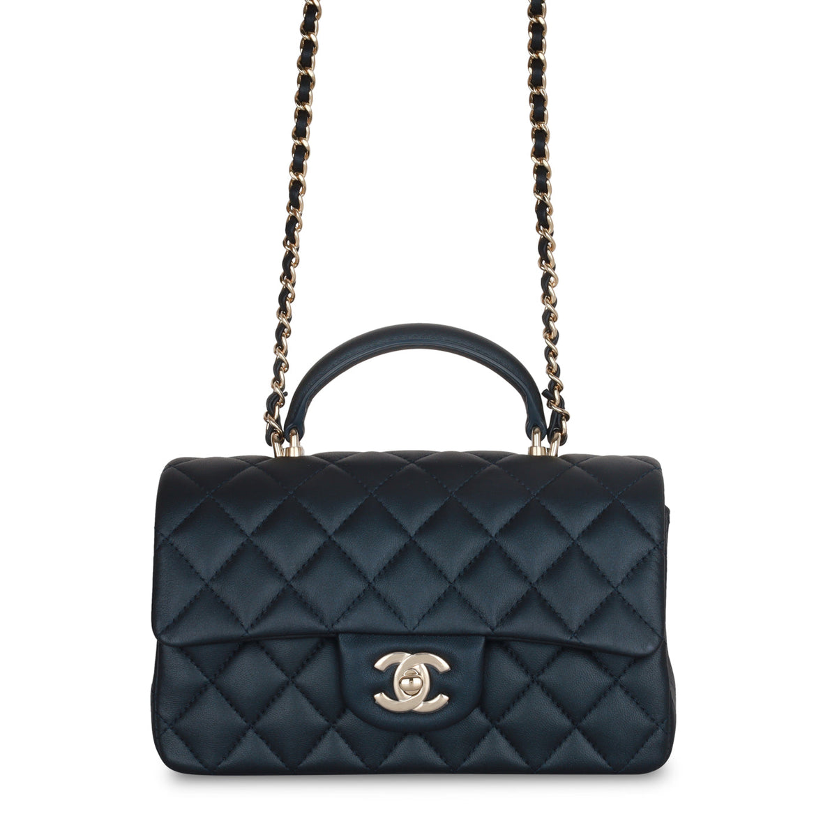Classic Flap Bag - Mini Rectangular Top Handle