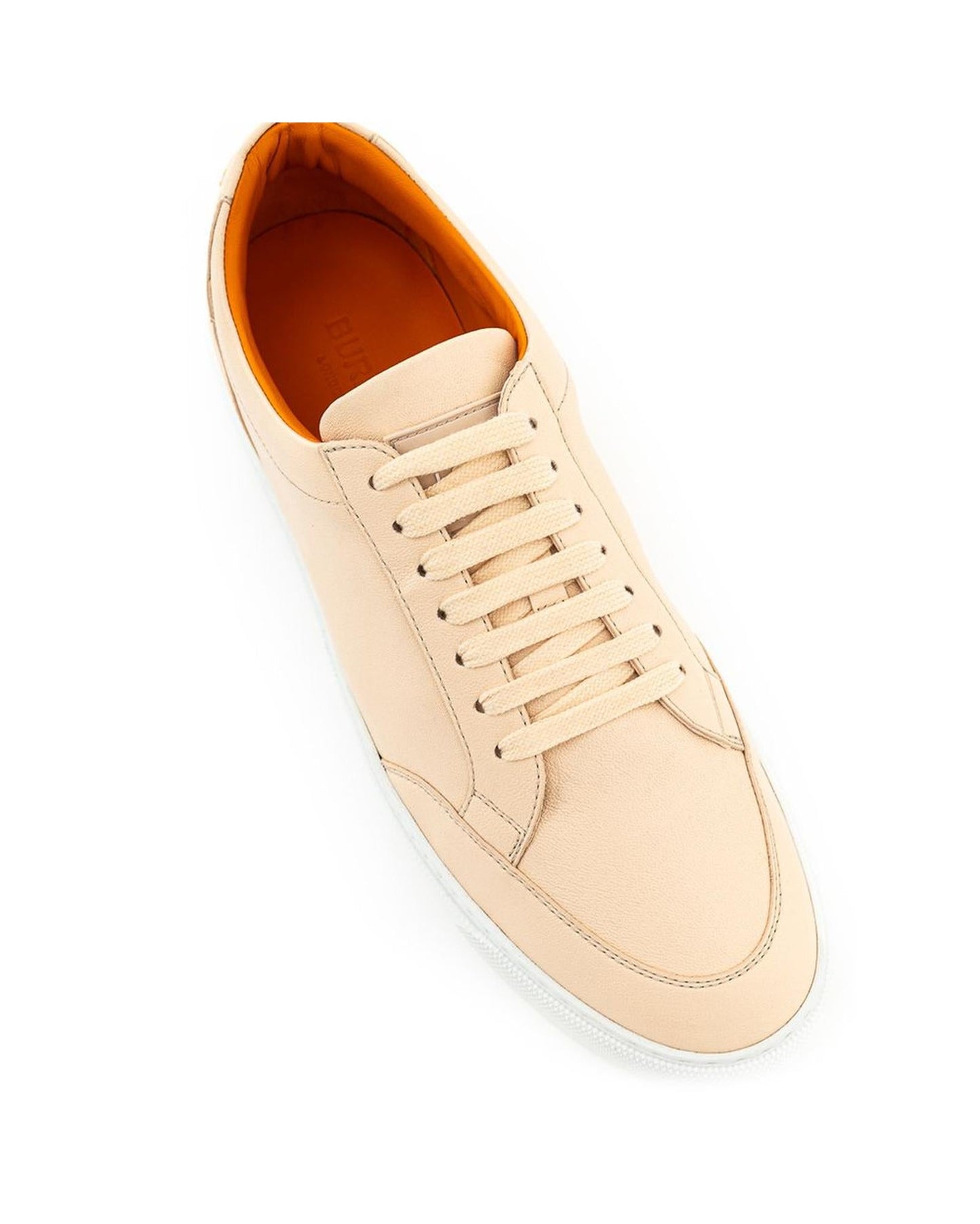 Burberry Arthur Leather Sneakers Beige