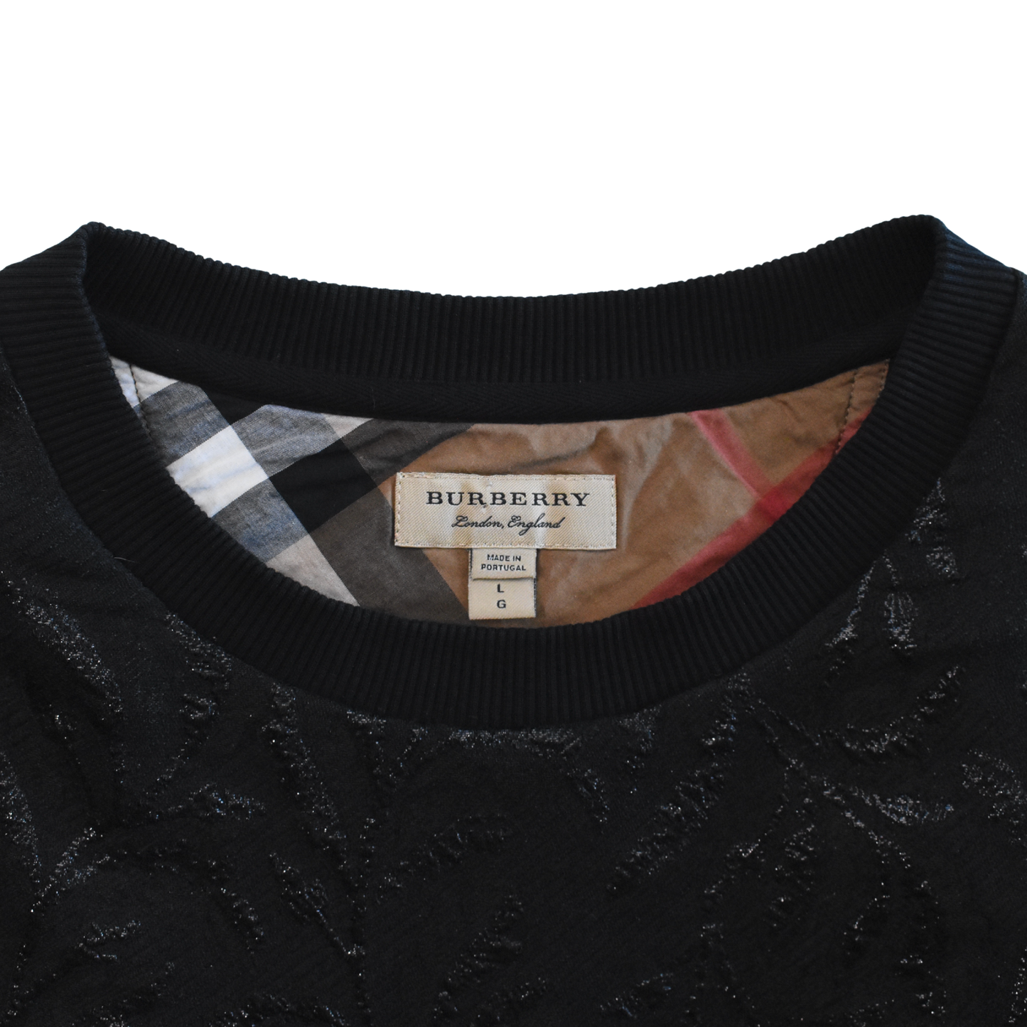 Burberry Floral Jacquard Top - Women's L