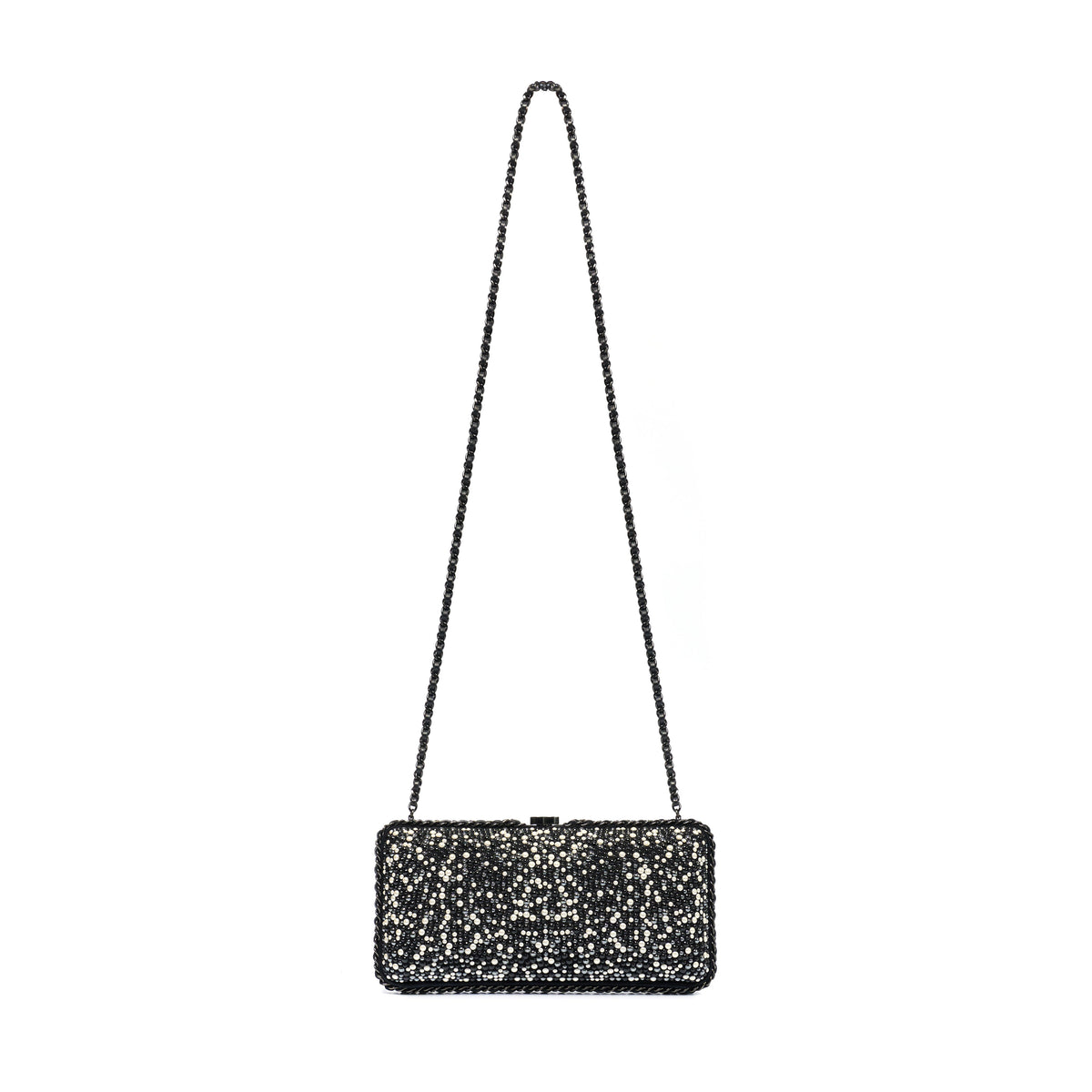 Beaded Pearl Clutch