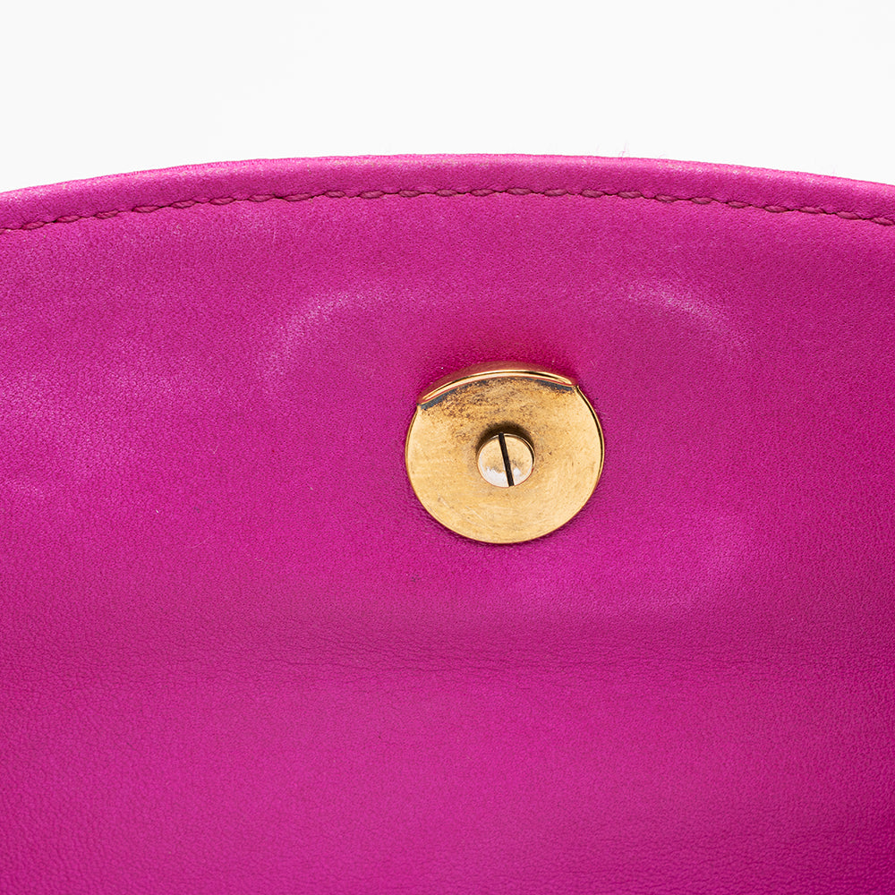Luxury Balenciaga Satin Jacquard BB S Round Shoulder Bag - FINAL SALE (SHF-17069)