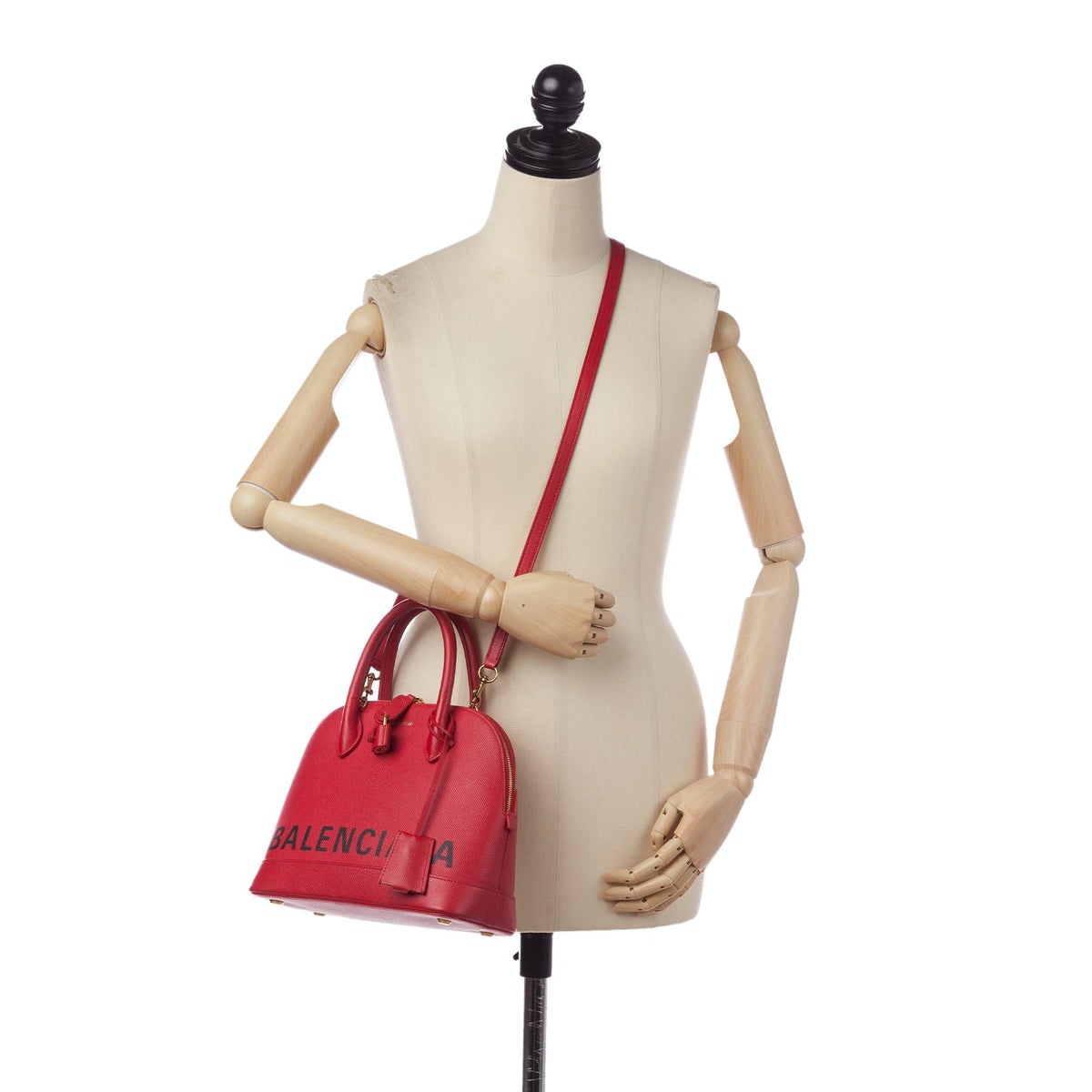 Luxury Balenciaga Ville Leather Satchel (SHG-RNCLqi)