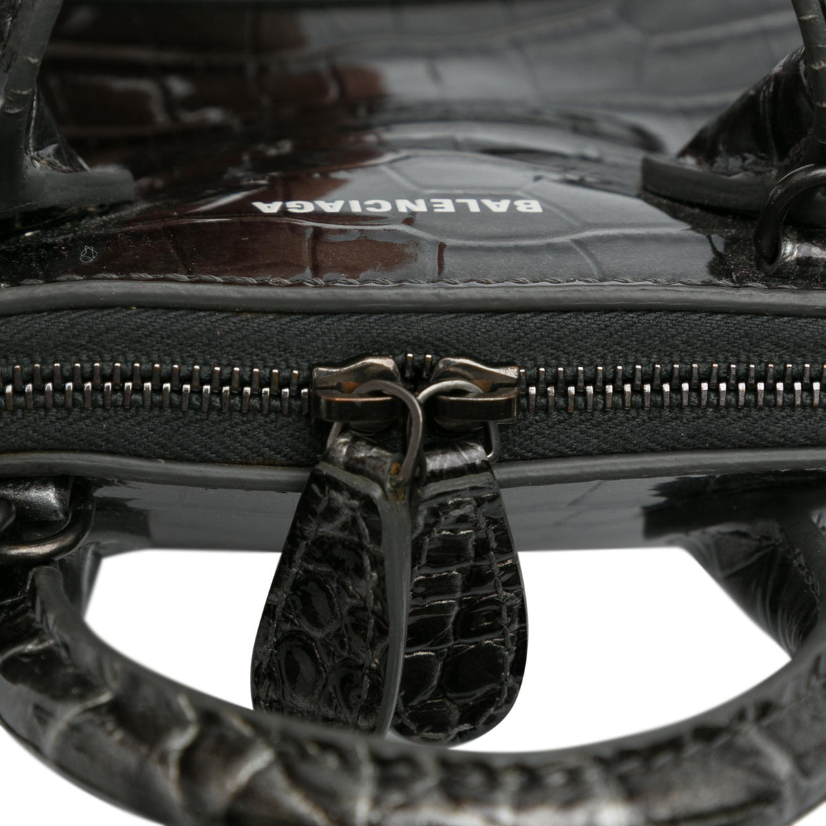 Luxury Balenciaga XS Embossed Ville Satchel (SHG-2HcrjE)