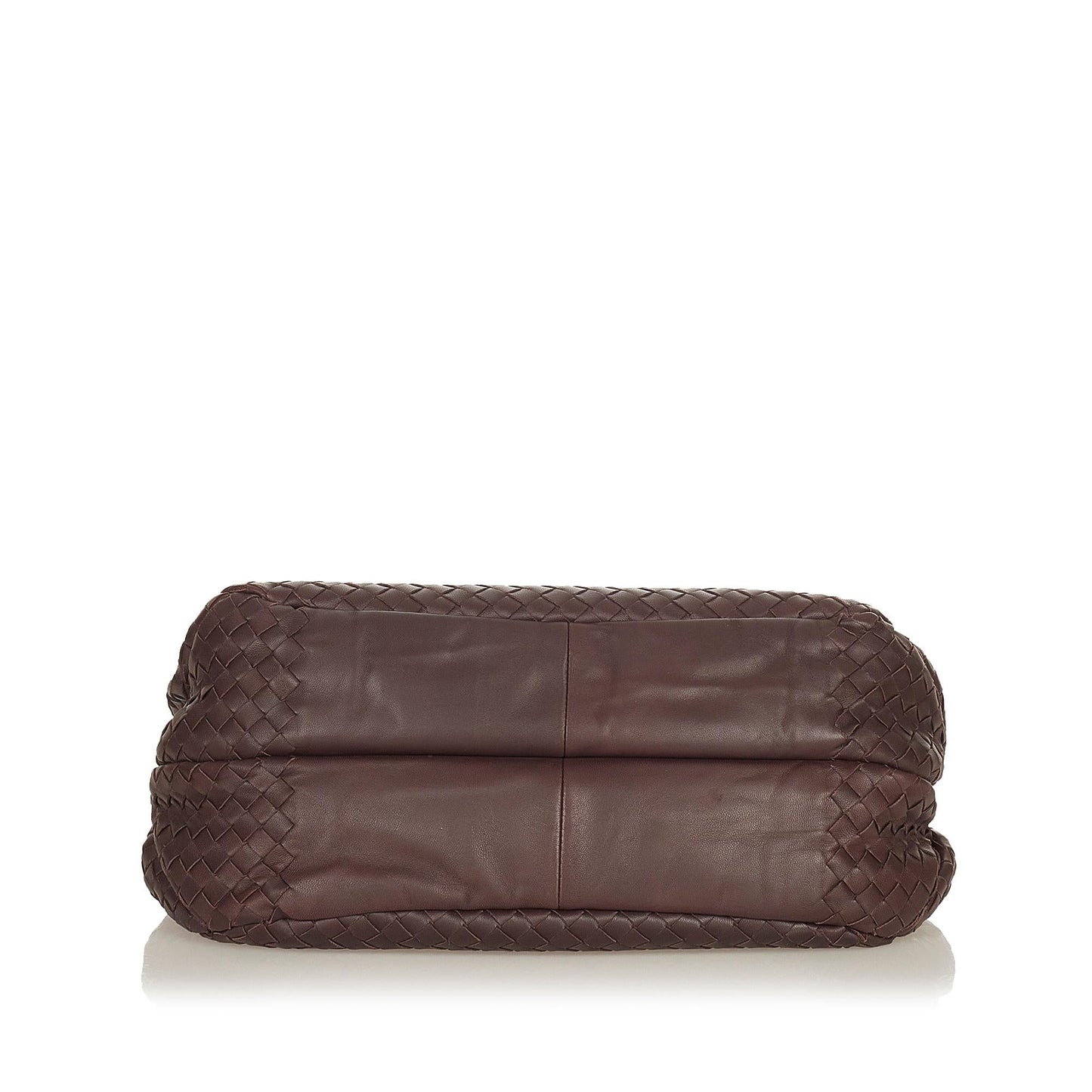 Luxury Bottega Veneta Intrecciato Campana Shoulder Bag (SHG-27142)