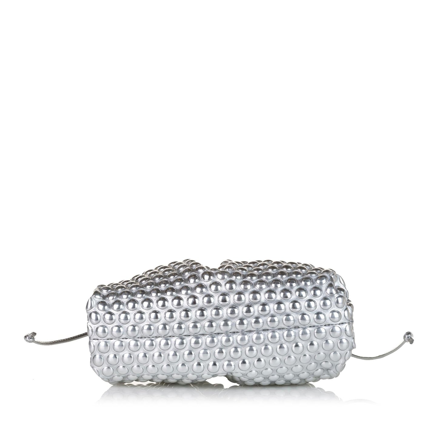 Luxury Bottega Veneta Metallic The Mini Pouch Crossbody (SHG-35139)