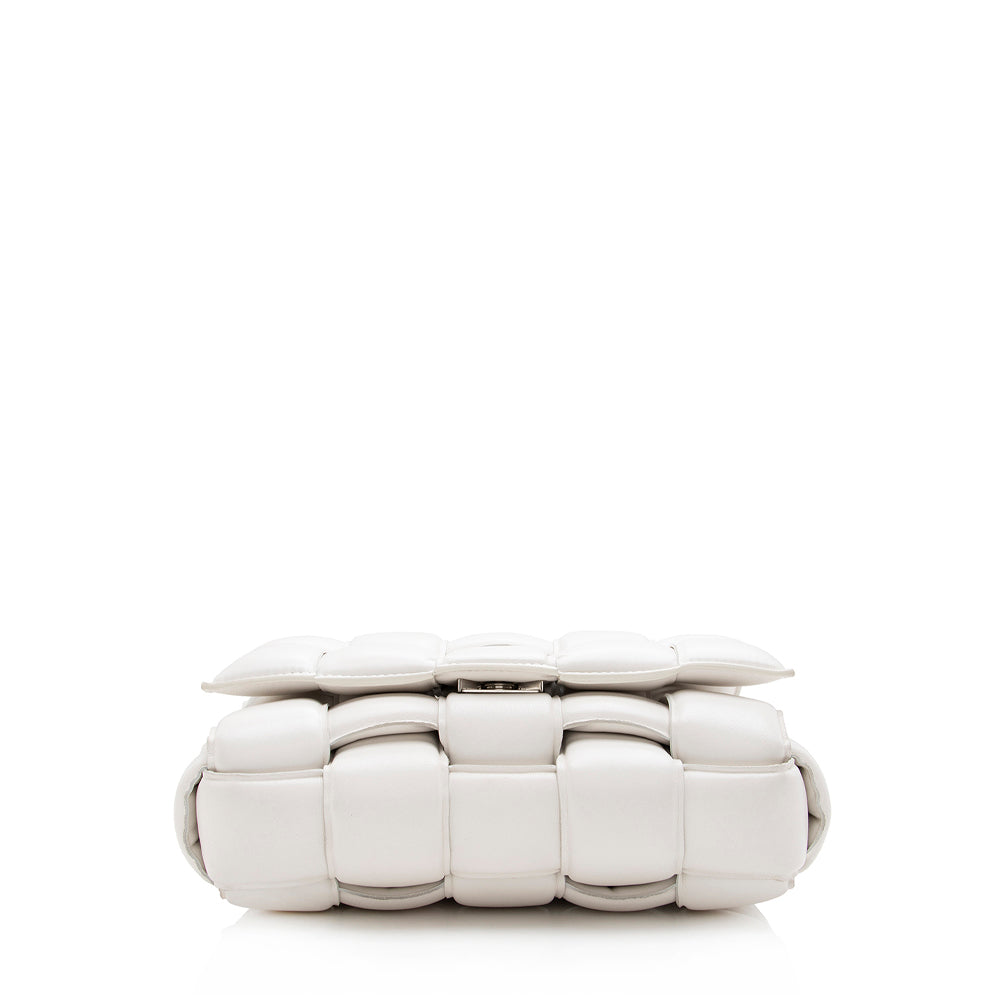 Luxury Bottega Veneta Puffed Leather Cassette Crossbody Bag (SHF-17179)