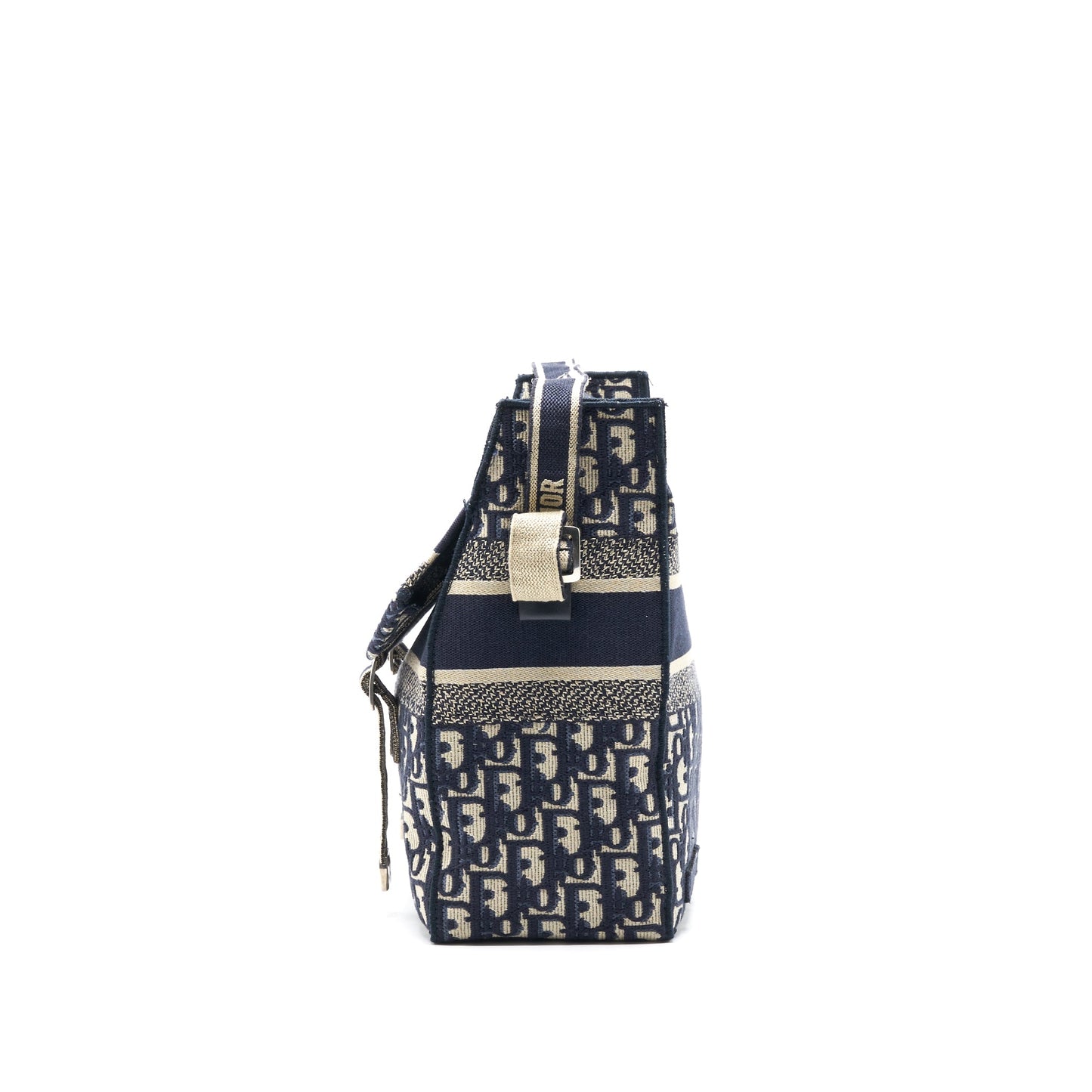 Dior Diorcamp Bag Blue Dior Oblique Embroidery