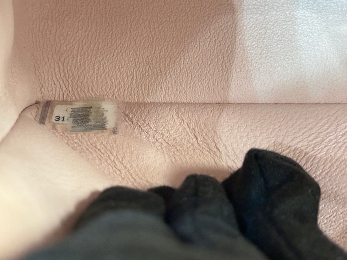 Chanel Medium Caviar Quilted Double Flap Light Pink 21C