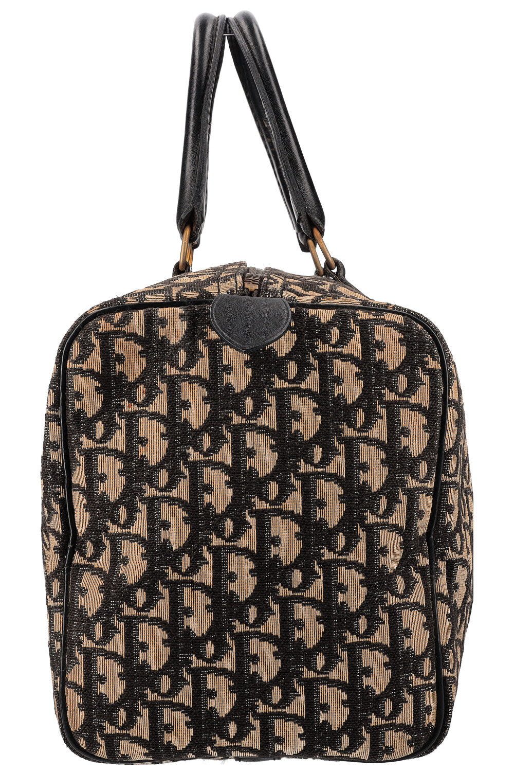 CHRISTIAN DIOR Boston Bag Oblique Blue