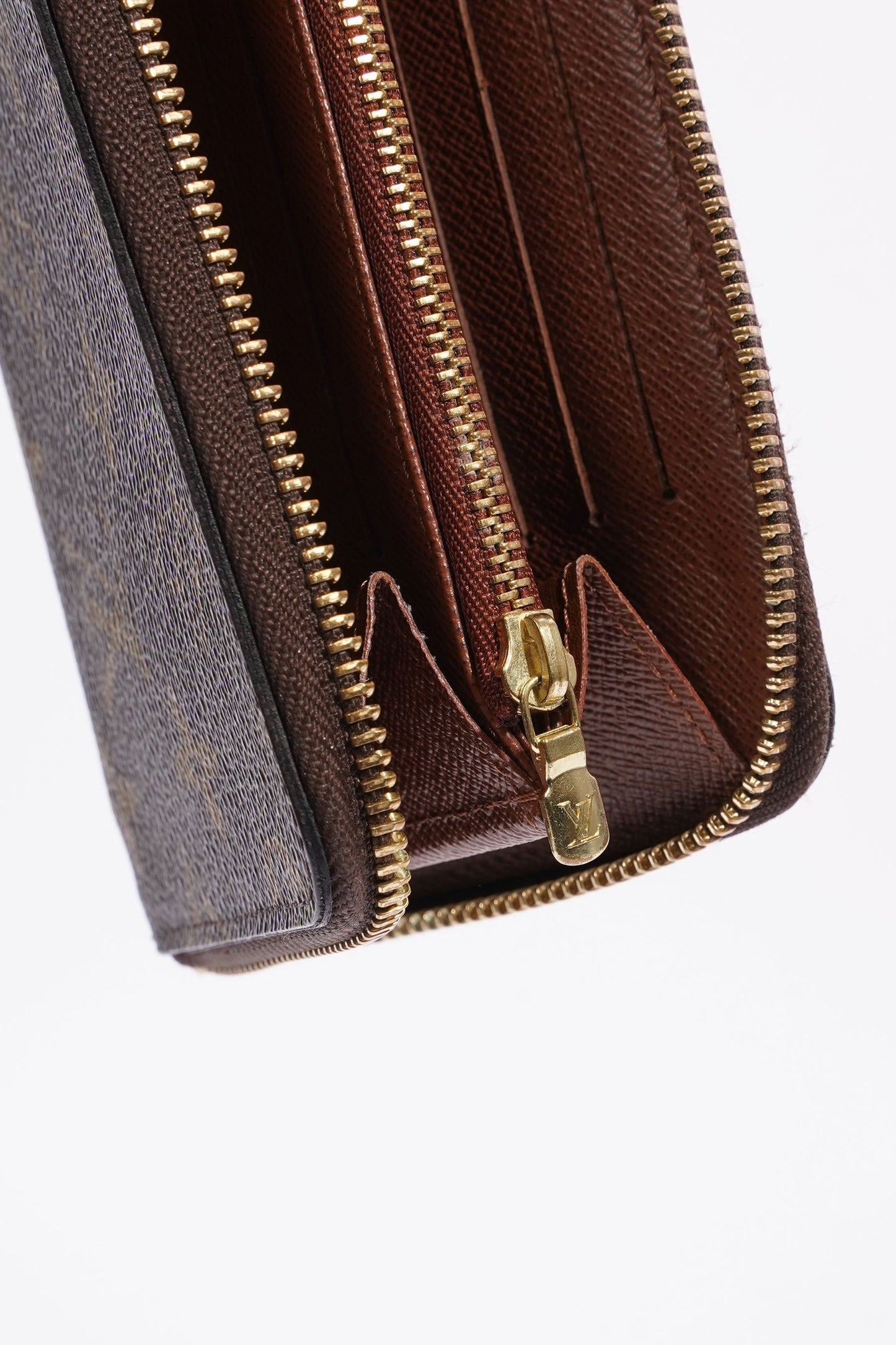 Louis Vuitton Zippy Compact Wallet Monogram Coated Canvas
