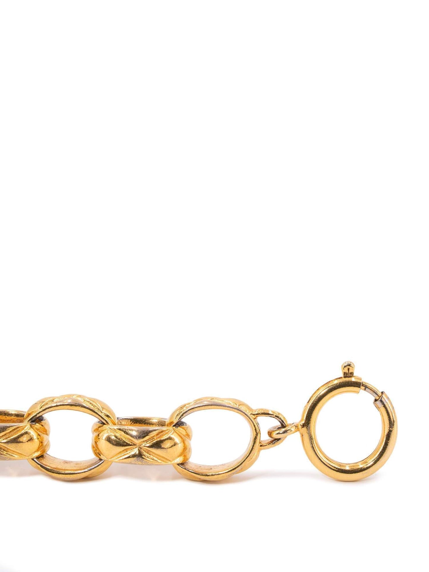 Chanel Chain Link Bracelet Gold
