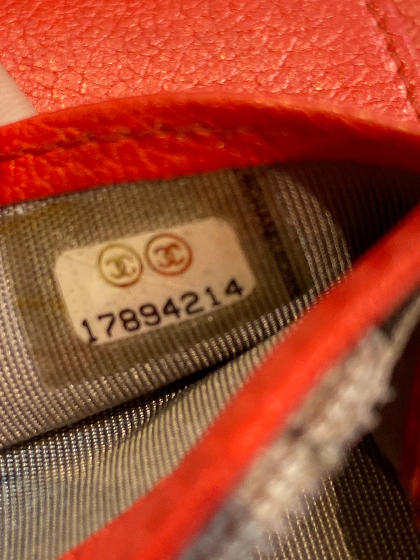 CHANEL CC QUILTED WILD STITCH LONG WALLET