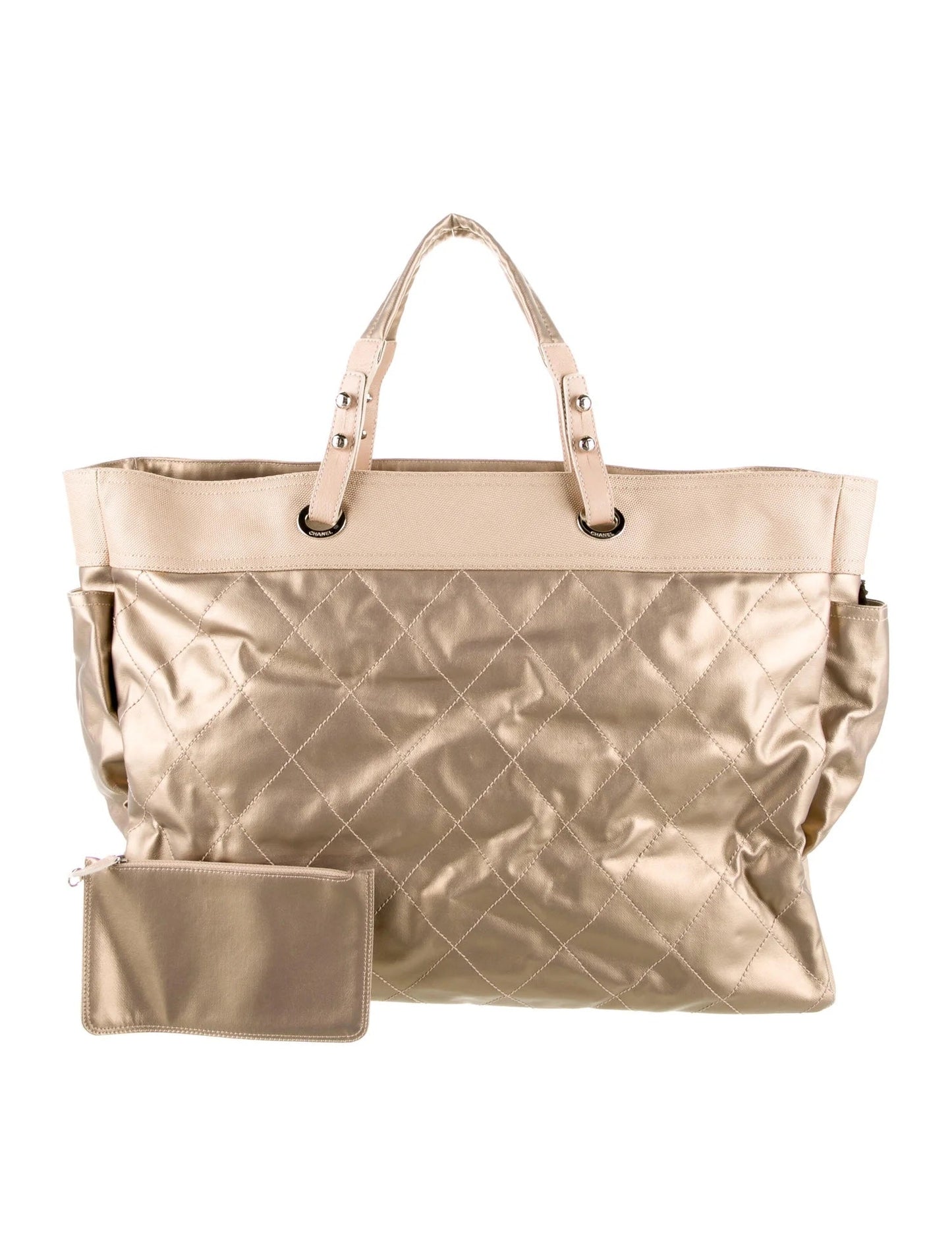 CHANEL PARIS BIARRITZ QUILTED XL TOTE BAG