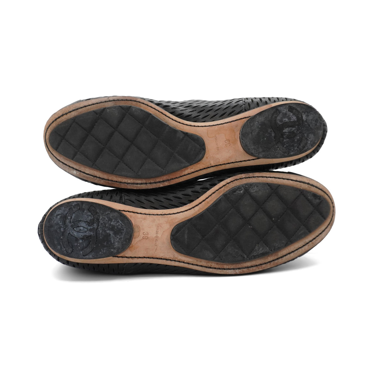 Chanel Perforated Ankle Boots - Women's 39