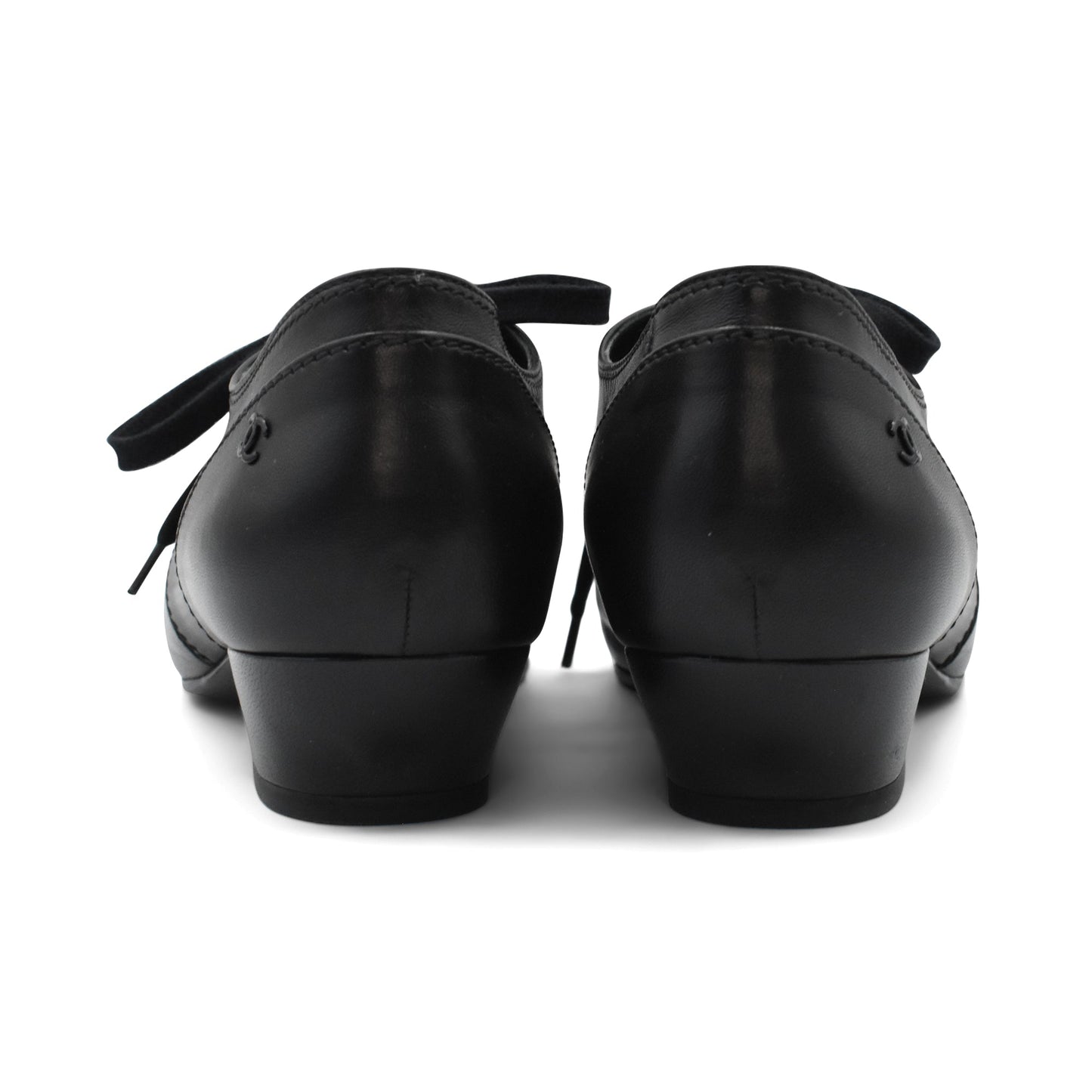 Chanel Heeled Derby Shoes - Women's 40