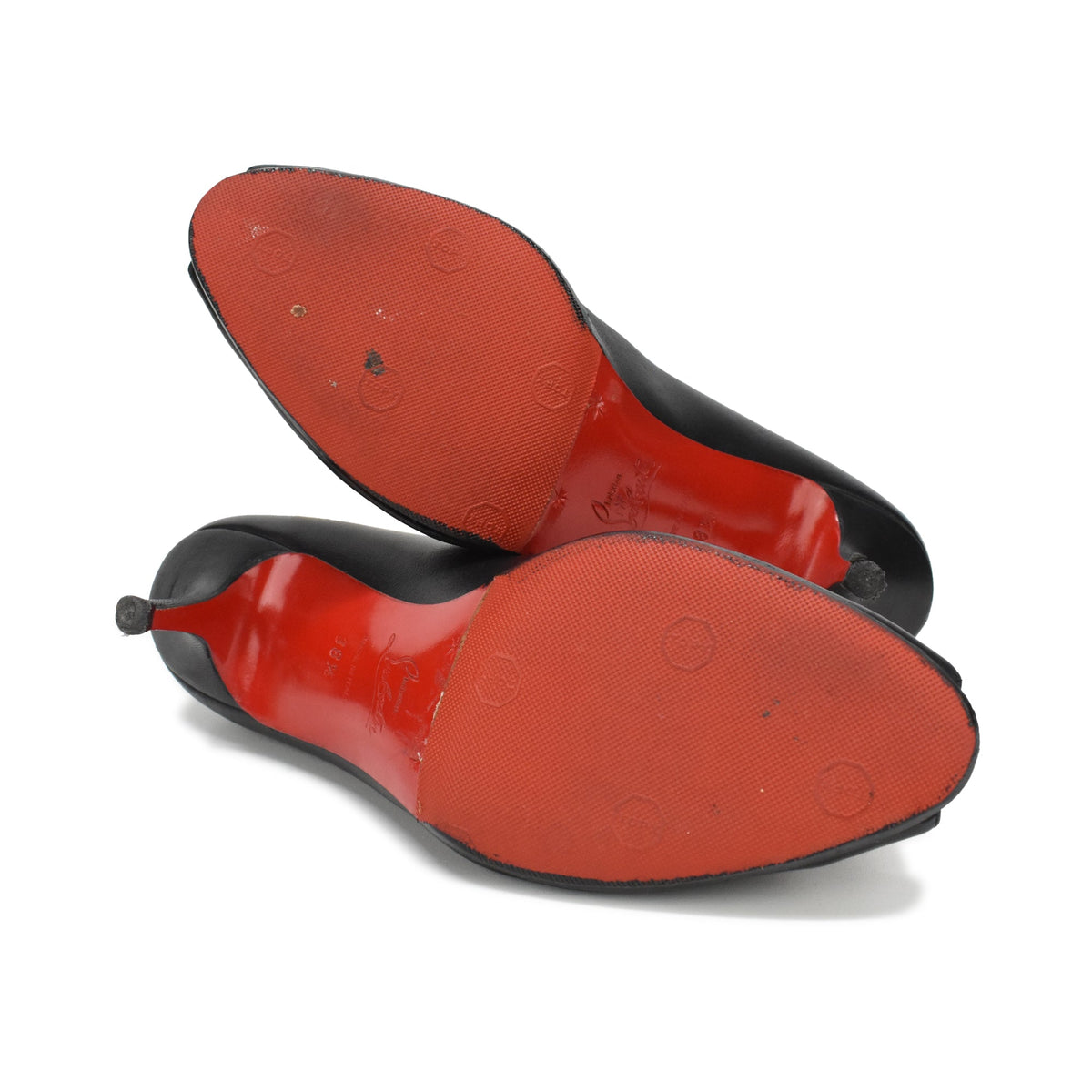 Christian Louboutin 'Materna Peep' Pumps - Women's 38.5