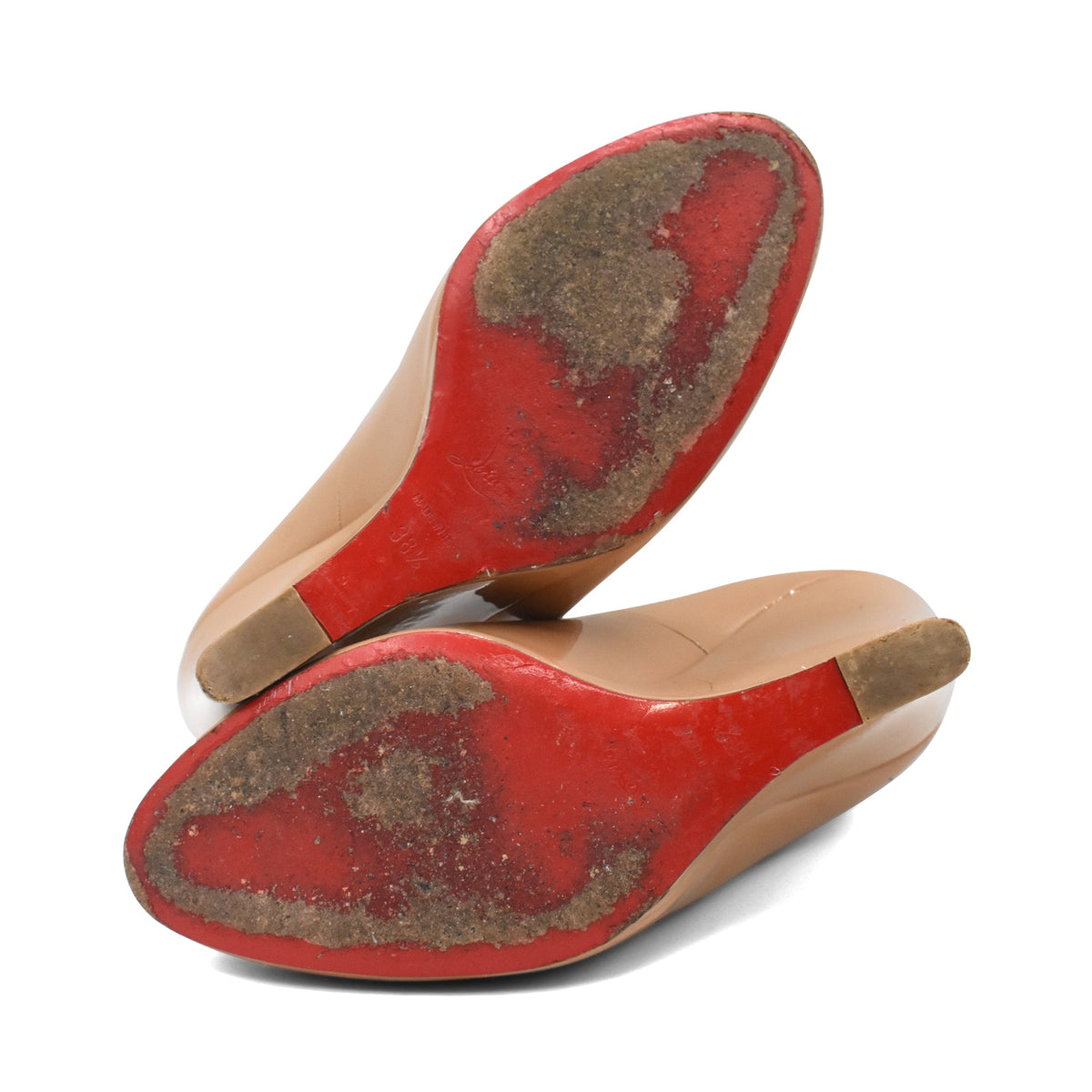 Christian Louboutin 'Ron Ron Zeppa' Wedges - Women's 38.5